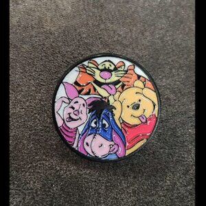 Winnie The Pooh & Tigger & Piglet & Eeyore Enamel Pin